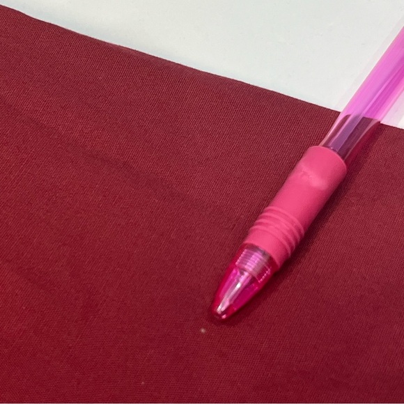 Lakin Mckey Long Sleeved Maroon Red Button Up Shirt Men Size 3XLT - Picture 7 of 16